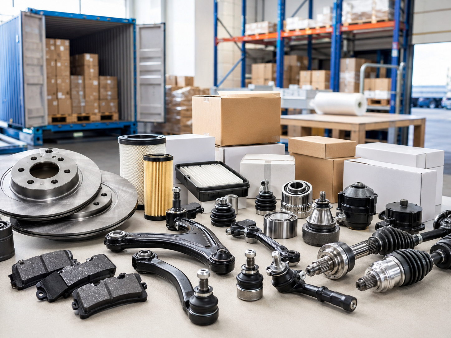 Genuine and aftermarket auto parts supply from Japan for overseas dealers